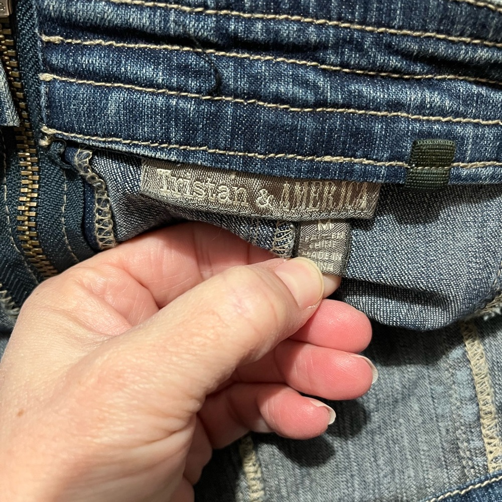Strapless jean dress - Picture 3 of 4
